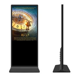 Signage/plancher de Digital d'écran tactile de Windows tenant la publicité de kiosque de 55 pouces