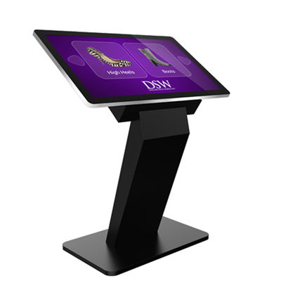 Signage debout de Digital de plancher annonçant le kiosque interactif d'écran tactile d'affichage