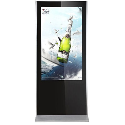 Plancher de 50 pouces tenant la publicité d'écran d'affichage à cristaux liquides de kiosque de magnétoscope de Signage de Digital