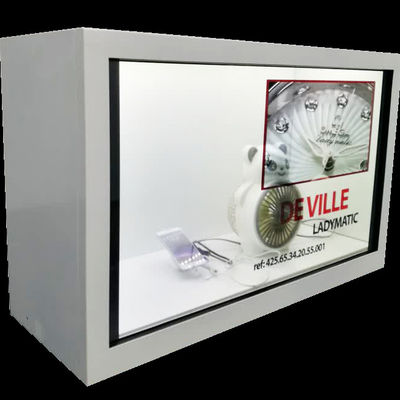 Boîte transparente d'Advertisplay d'étalage de Carbinet d'affichage d'écran tactile de 43 pouces