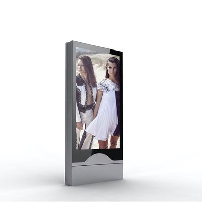 Support de plancher de 86 pouces ou affichage d'intérieur en aluminium monté de Media Player de Signage de Digital