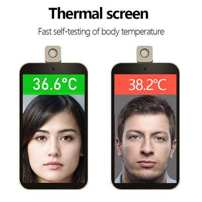 thermomètre infrarouge de 2.5W HD AI avec la reconnaissance des visages antipoussière