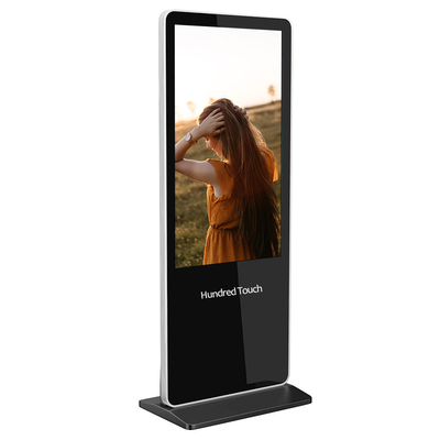 Affiches libres de Digital de la publicité d'Android de 32 pouces avec le plug and play infrarouge d'USB de contact
