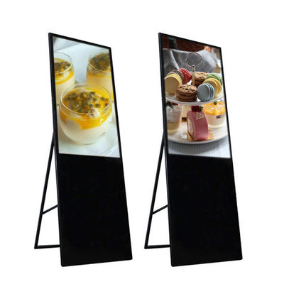 Kiosque de publicité portatif de Signage de Digital d'affichage d'affichage de menu de 43 nourritures de pouce