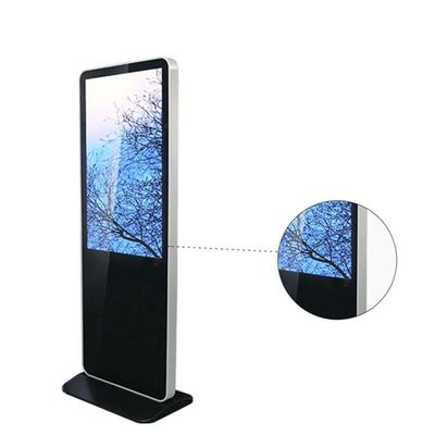 Le Signage commercial d'affichage à cristaux liquides Digital de la publicité verticale de style d'Iphone montrent 3840 x 2160